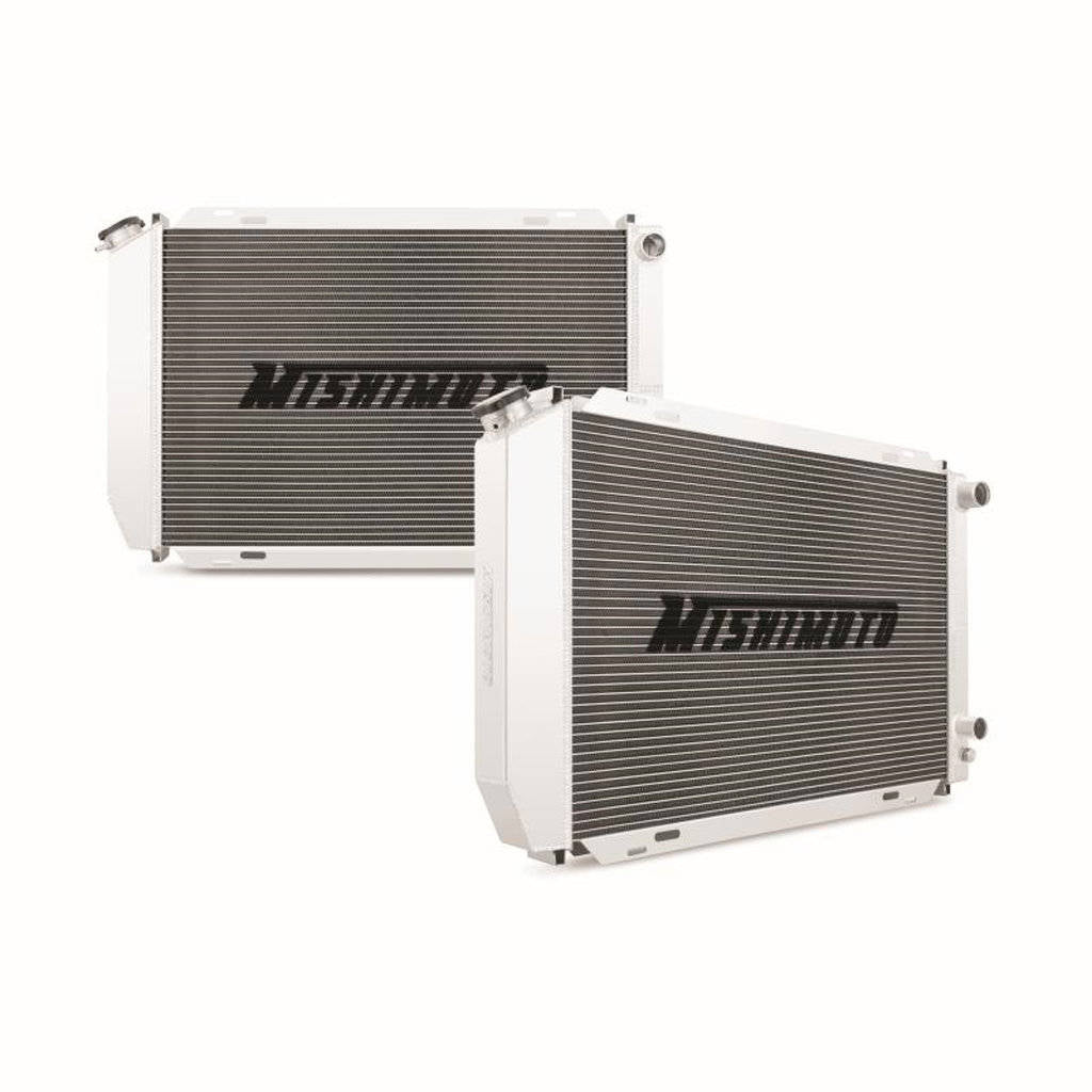 MISHIMOTO MMRAD-MUS-79DP FORD Mustang Dual Pass Aluminum Racing Radiator, 1979-1993 Photo-0