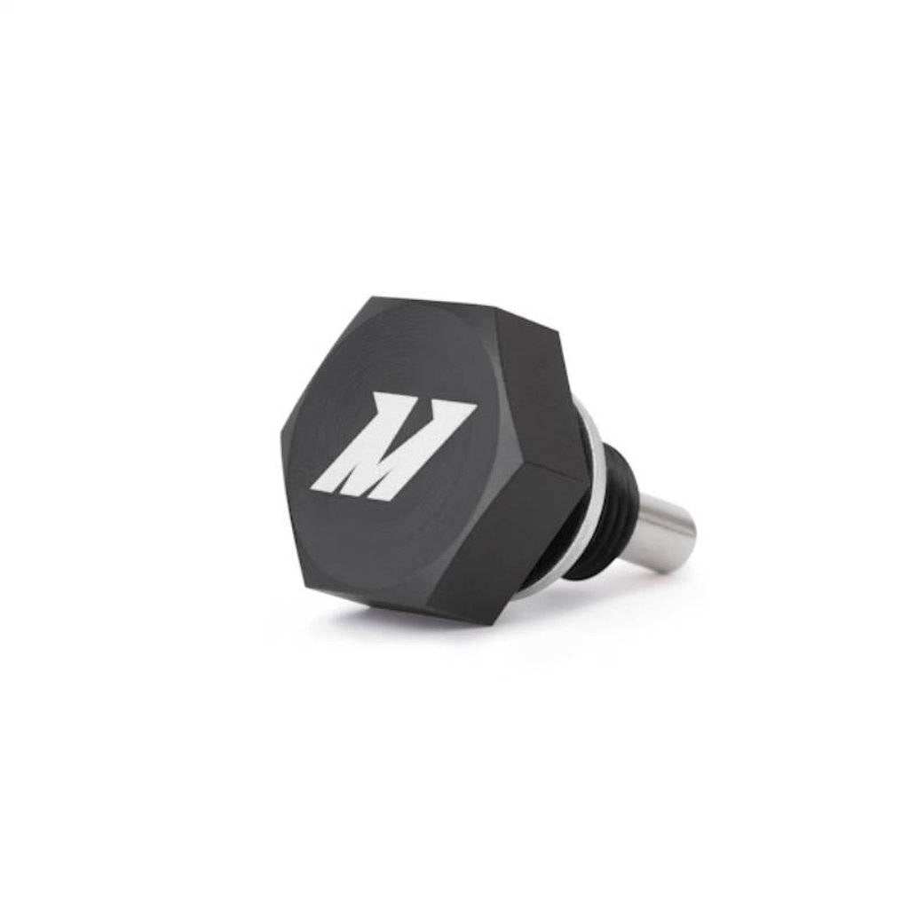 MISHIMOTO MMODP-12125B Magnetic Oil Drain Plug M12 x 1.25, Black Photo-1