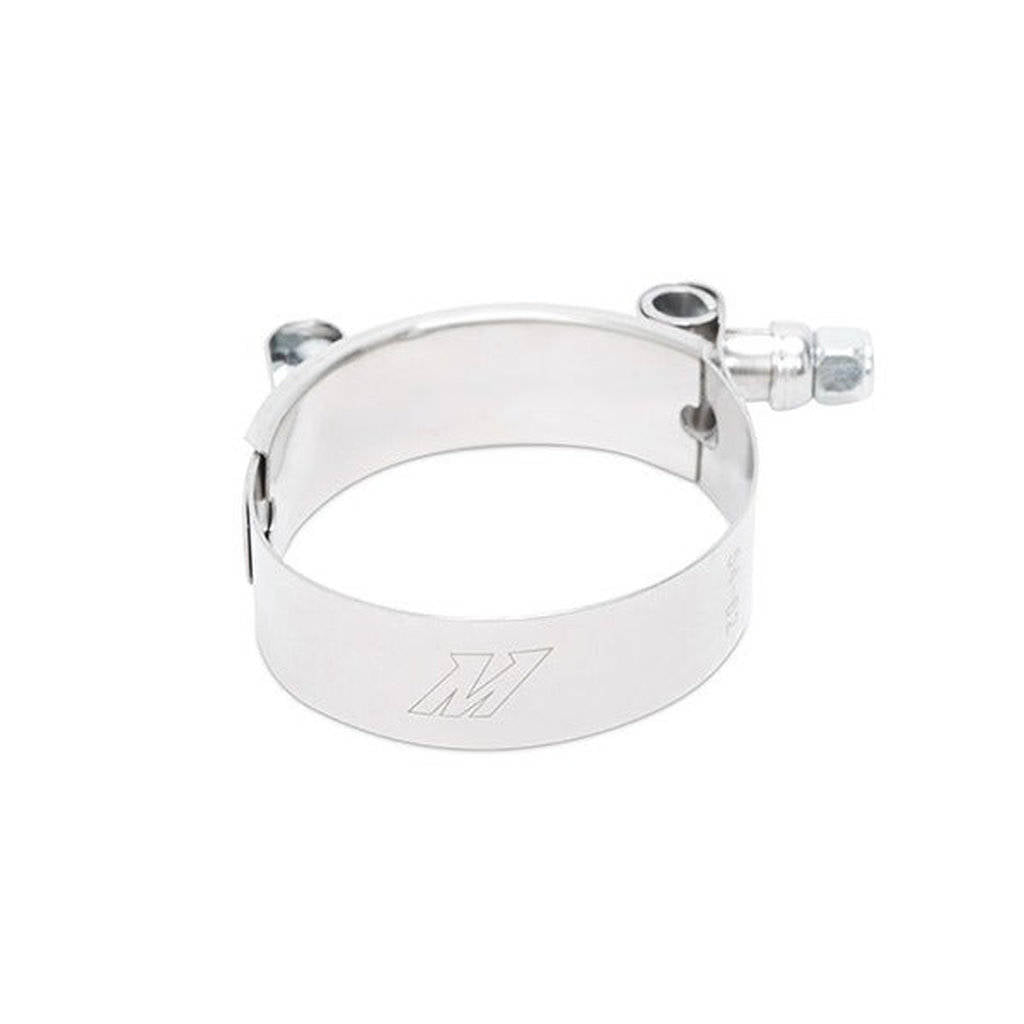 MISHIMOTO MMCLAMP-225 Stainless Steel T-Bolt Clamp, 2.12" - 2.44" (54MM - 62MM) Photo-0