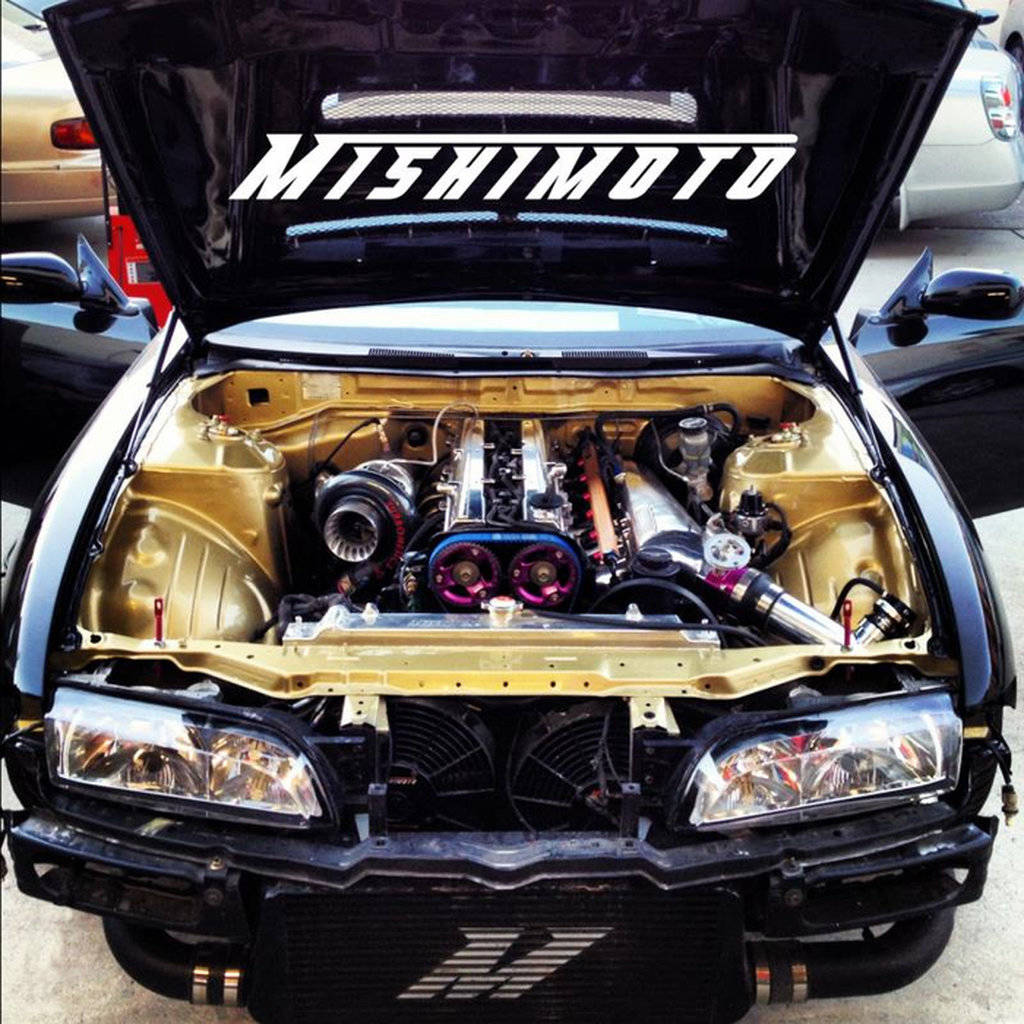 MISHIMOTO MMINT-URB UNIVERSAL Intercooler R-Line, Black Photo-6