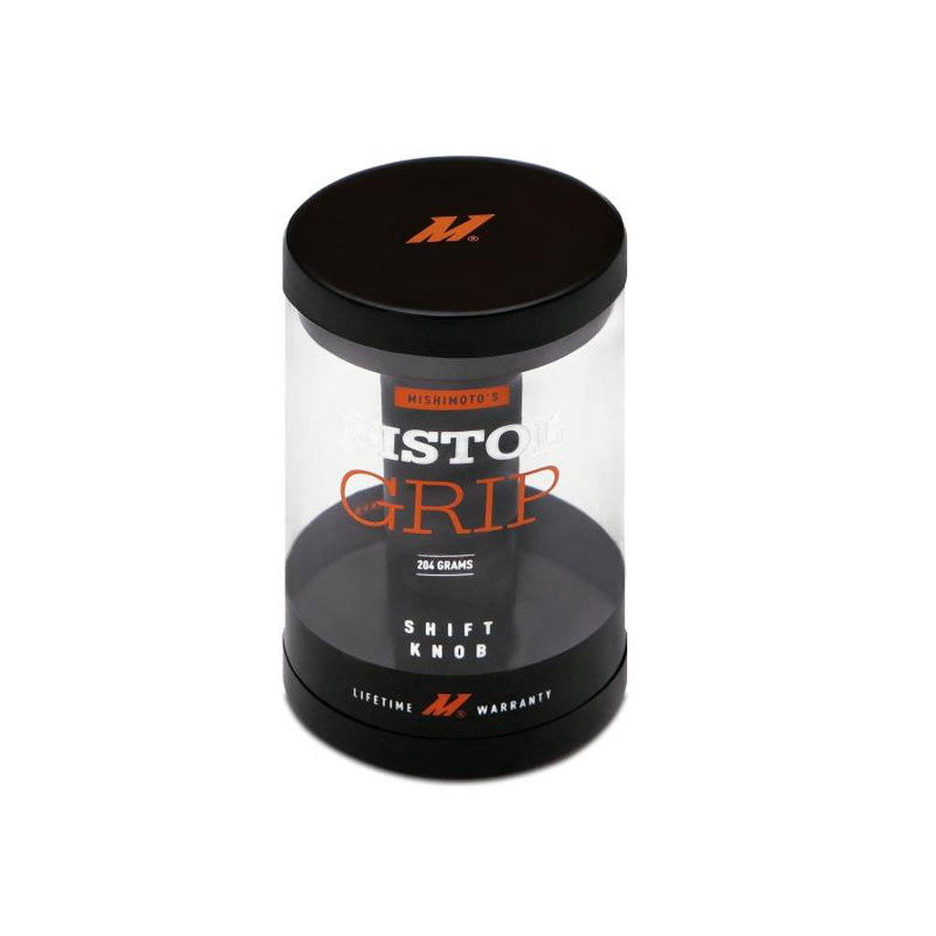 MISHIMOTO MMSK-PGR-BK Pistol Grip Shift Knob, Anodized Black Photo-1
