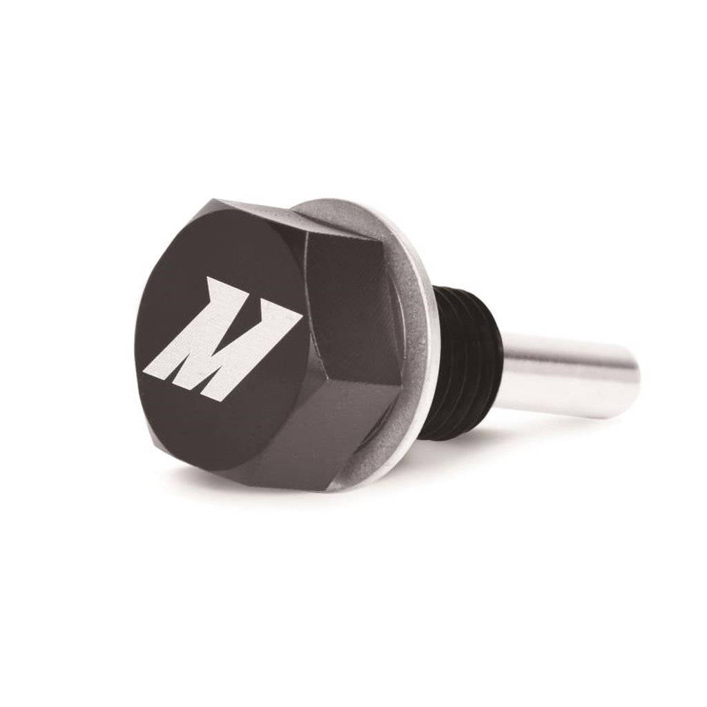 MISHIMOTO MMODP-1215B Magnetic Oil Drain Plug M12 x 1.5, Black Photo-1