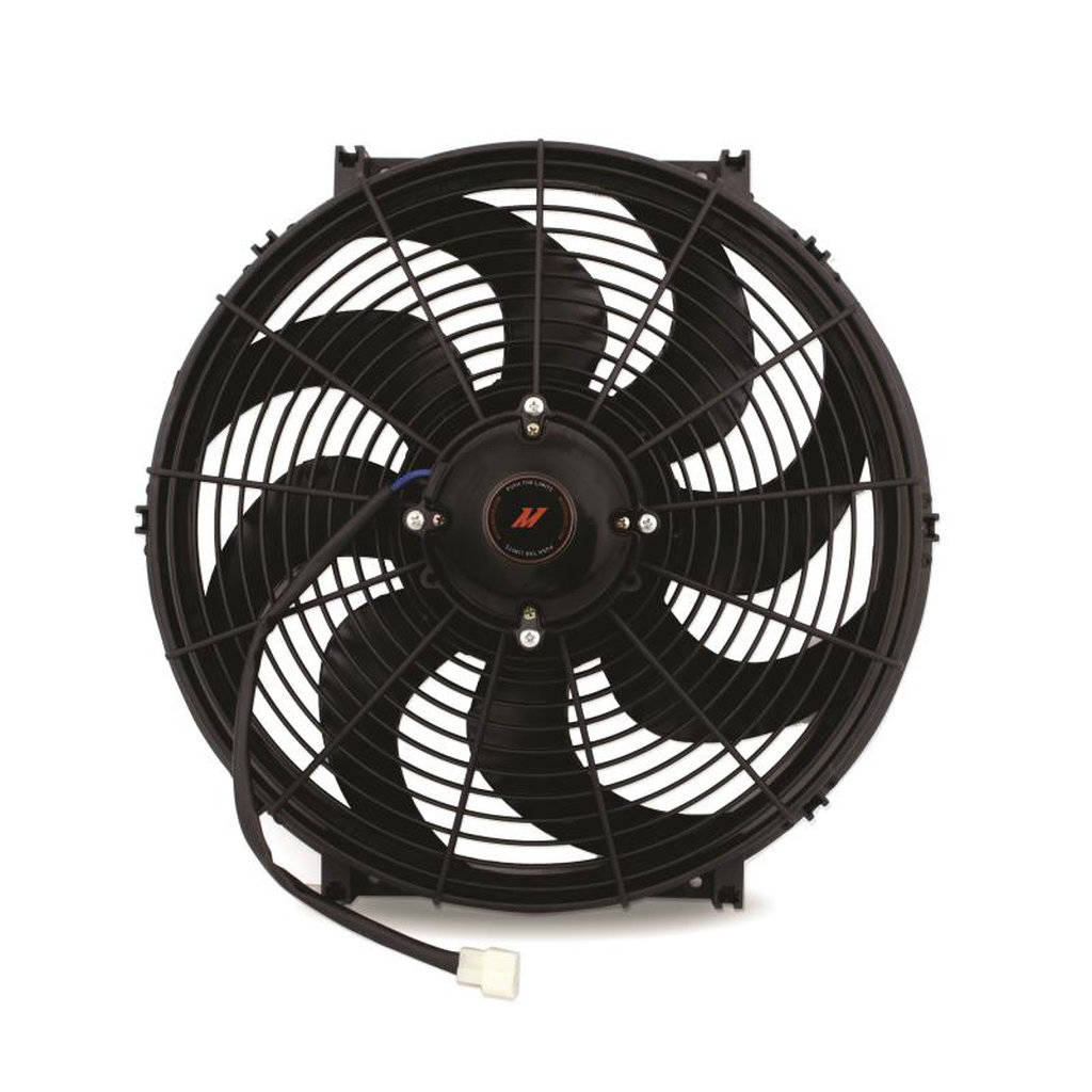 MISHIMOTO MMFAN-16HD Race Line, High-Flow Fan, 16" Black Photo-0