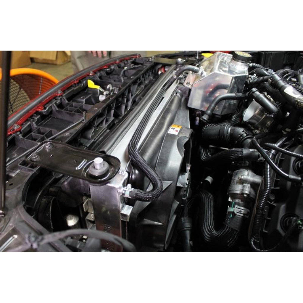 MISHIMOTO MMRAD-MUS8-15 FORD Mustang GT Performance Aluminum Radiator, 2015+ Photo-2