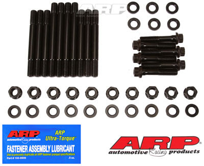 ARP 234-5604 Main Stud Kit for Chevrolet Small Block w/ 1/2" straps F&R Photo-0