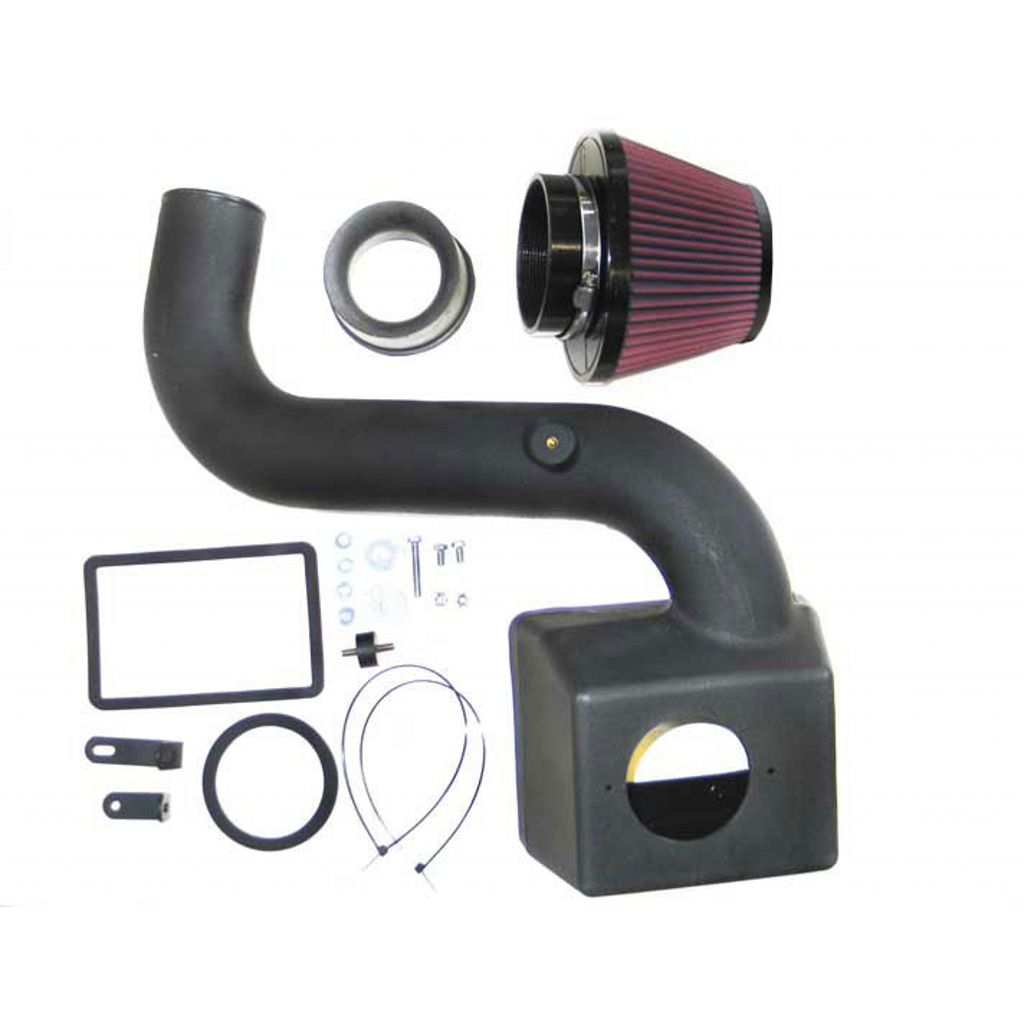 K&N 57I-2503 Performance Air Intake System FORD FOCUS II ST L5-2.5L F/I, 2005-2009 Photo-0