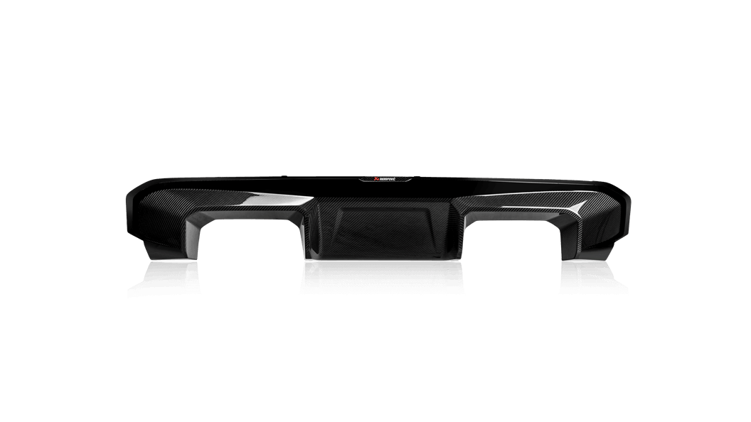 AKRAPOVIC DI-BM/CA/9/GB Carbon Fibre Diffuser Rear (High Gloss) Black for BMW M3 (G80/G81) / M4 (G82/G83) 2021-2024 Photo-0