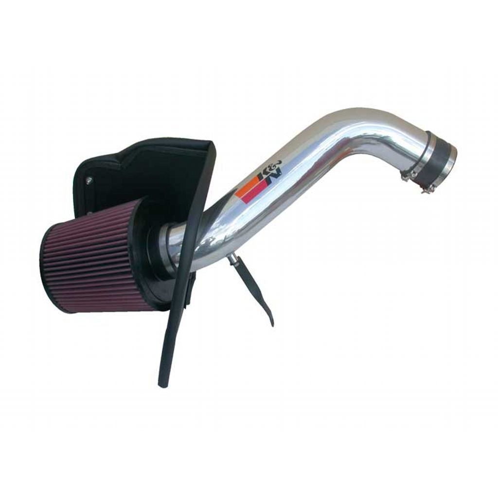 K&N 77-3034KP Performance Air Intake System PERF. INTAKE KIT; CHEVY SILVERADO HD, V8-6.6L DSL, 01-04, POL Photo-0