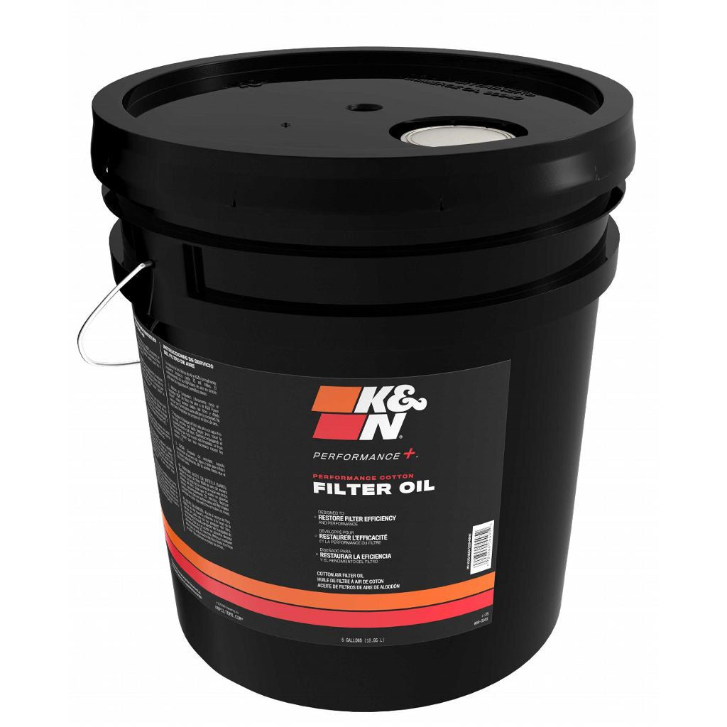 K&N 99-0555 Air Filter Oil - 5 galFilter OIL; 5 GALLON PAIL Photo-0
