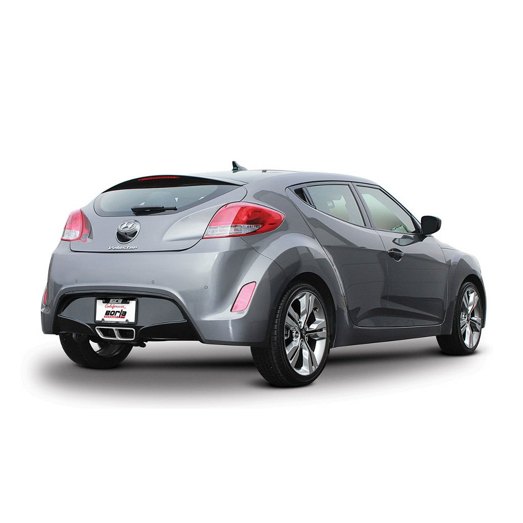BORLA 11821 Rear Muffler Rear Section Veloster 1.6L 2012 Rear Section Exhaust Photo-1