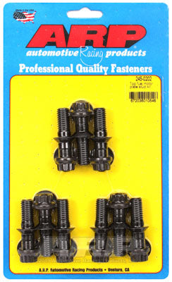 ARP 245-0202 Bellhousing Stud Kit for Top fuel motor plate w/ 1/4" spacer. hex Photo-0