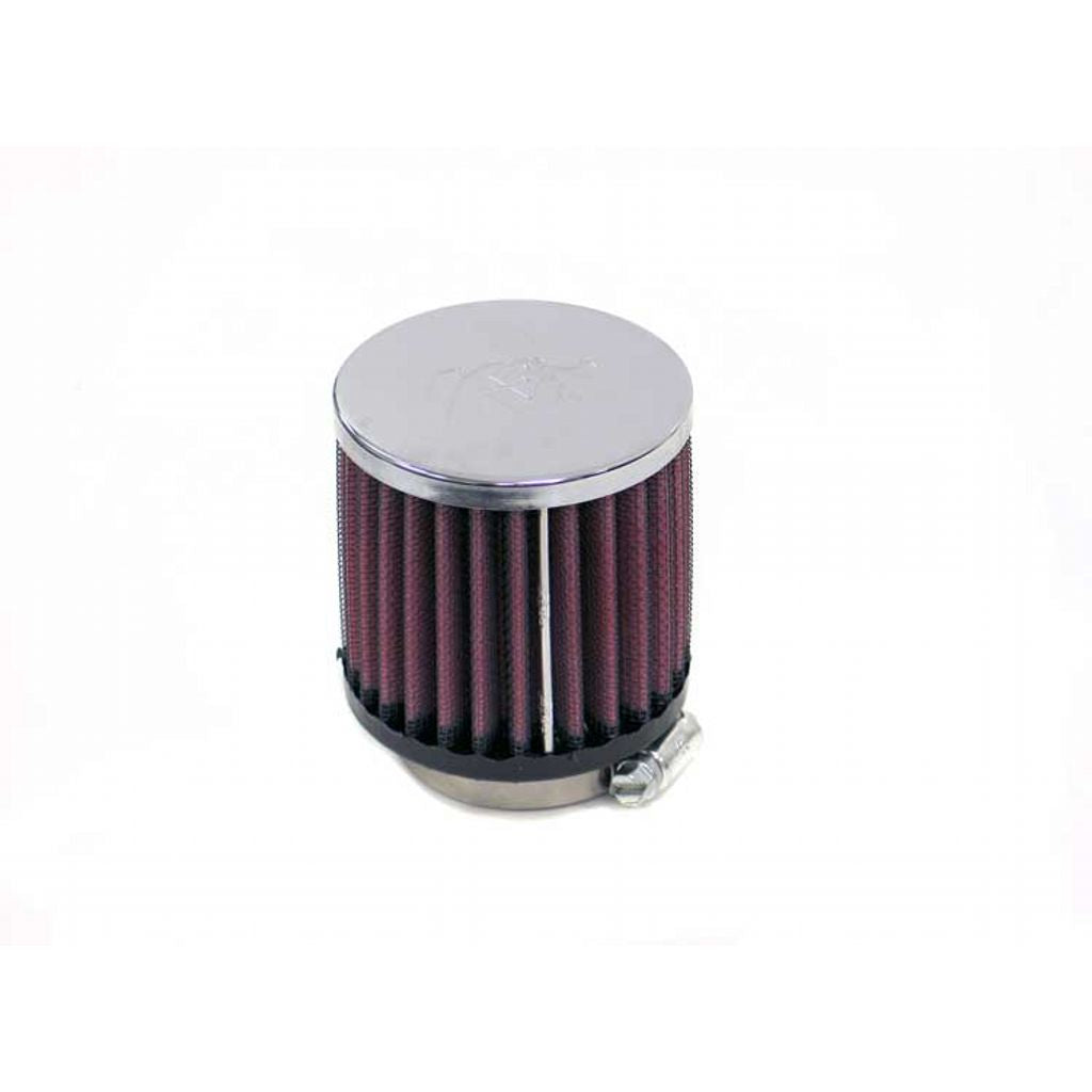 K&N RC-1910 UNIVERSAL Clamp-On Air Filter 2-1/8"FLG, 3"OD, 3"H Photo-0