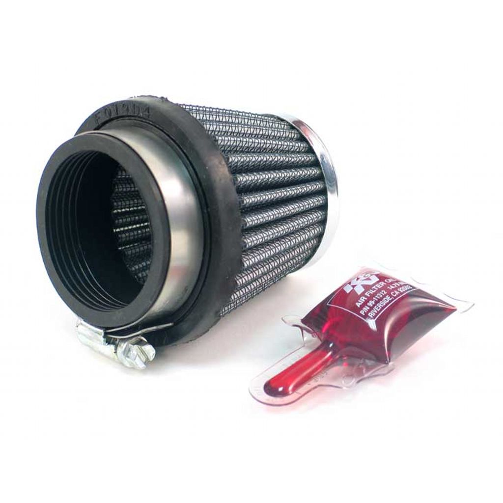 K&N RC-2500 UNIVERSAL Clamp-On Air Filter 1-15/16"FLG, 3"B, 2"T, 2-1/2"L Photo-0