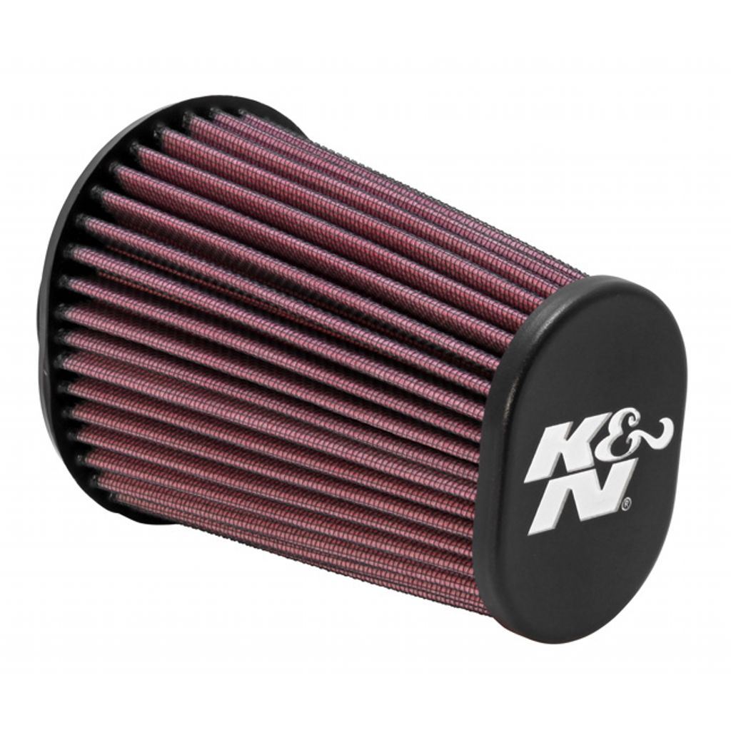 K&N RE-0960 UNIVERSAL Clamp-On Air Filter 2-7/16"FLG, 4-1/2" X 3-3/4"B, 3-1/2" X 2-1/2"T, 6"H Photo-0