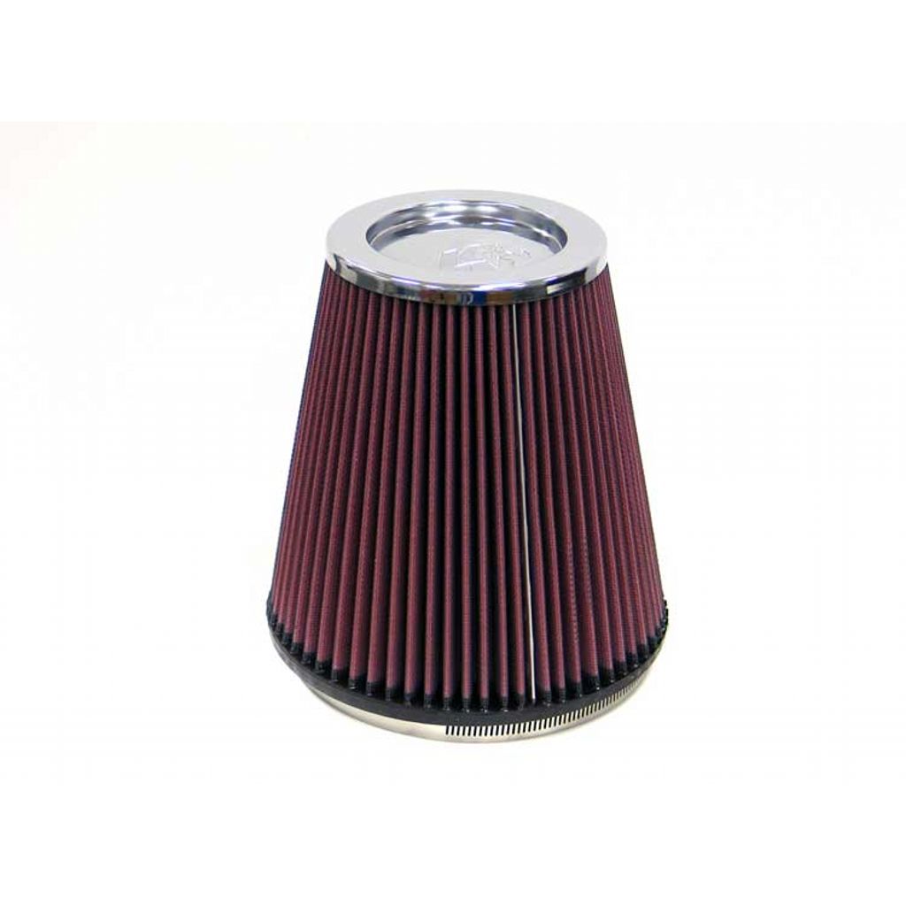 K&N RF-1044 UNIVERSAL Clamp-On Air Filter 6"FLG, 7-1/2"B, 5"CR-T, 8"H Photo-0