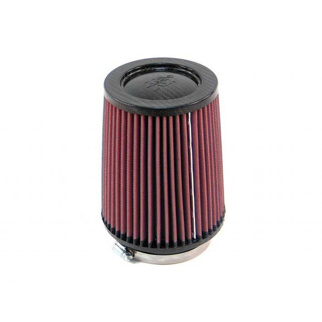 K&N RP-4630 UNIVERSAL Air Filter - CARBON Fiber Top3-1/2"FLG, 5-1/2"B, 4-1/2"T, 6-1/2"H Photo-0