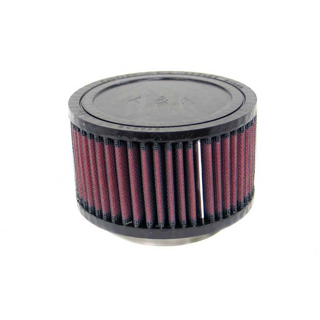 K&N RU-2420 UNIVERSAL Clamp-On Air Filter 3"FLG, 5"OD, 3"H Photo-0