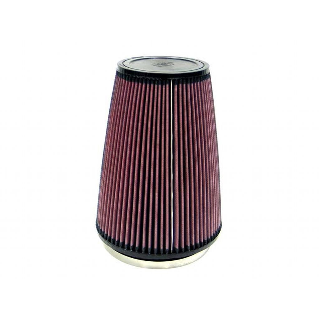 K&N RU-3280 UNIVERSAL Clamp-On Air Filter 6"ID FLG, 7-1/2"B, 5"T, 10"H Photo-0
