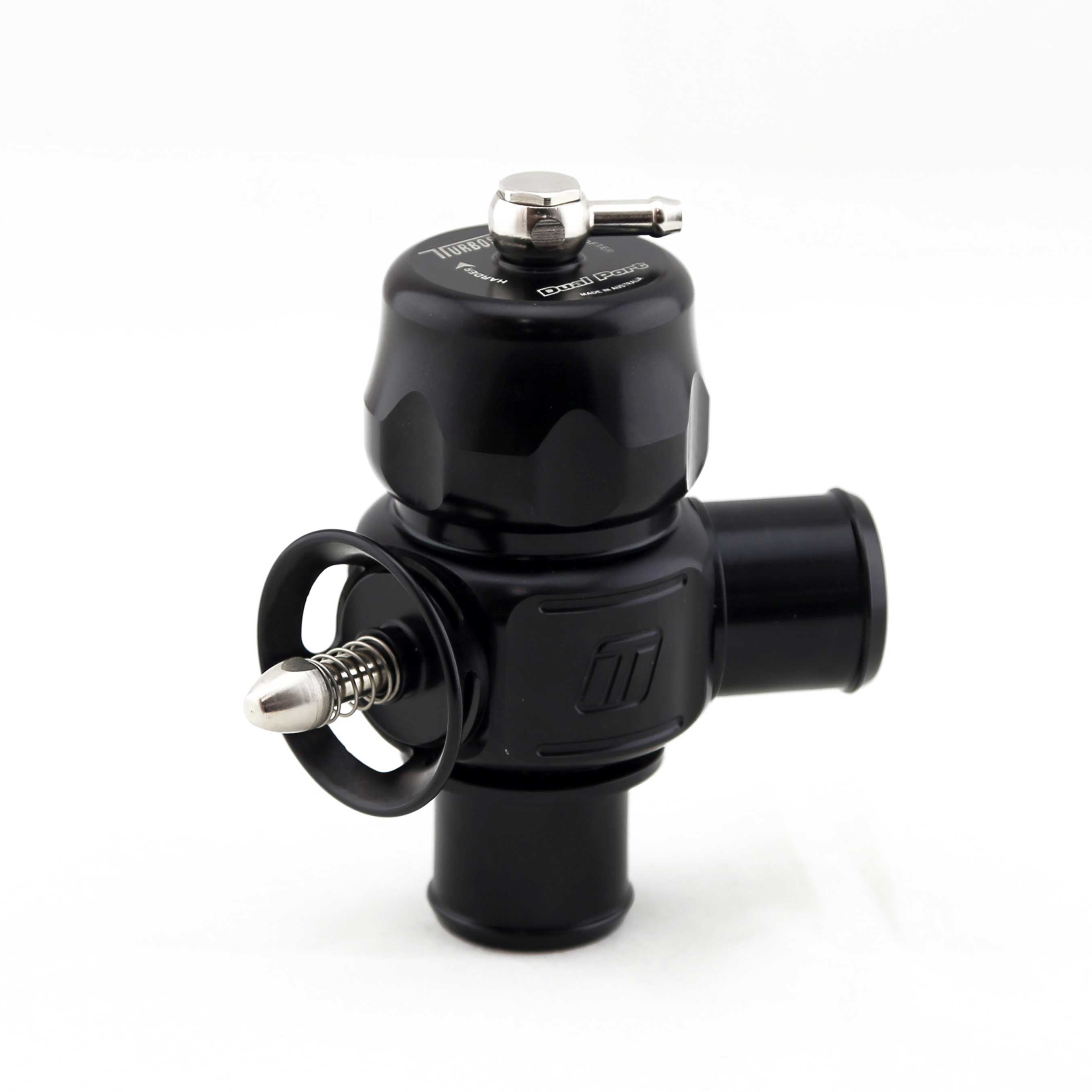 TURBOSMART TS-0215-1023 BOV DualPort Black MITSUBISHI Evo 8/9/X 2003-2015 Photo-0