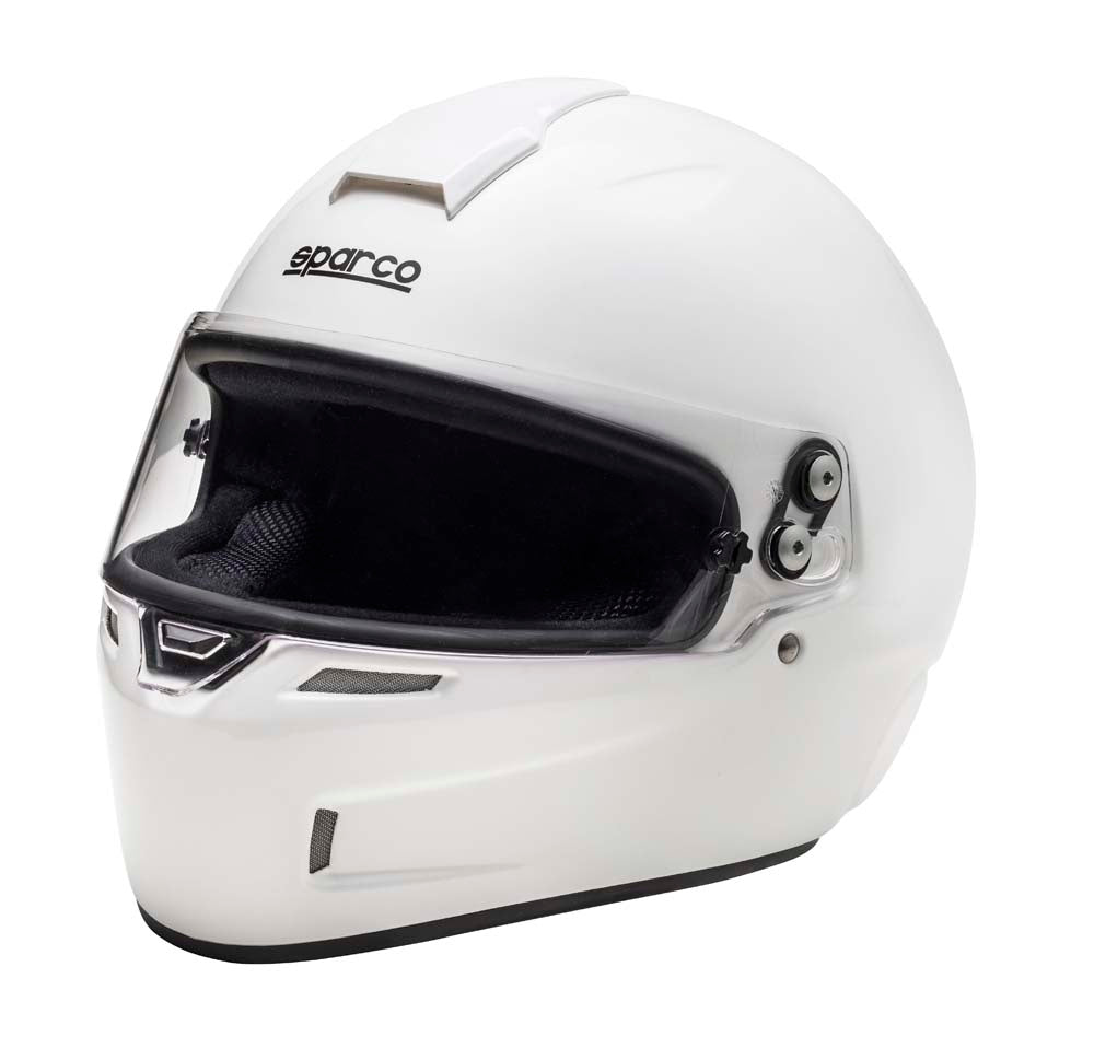 SPARCO 0033582M GP KF-4W Karting helmet, CMR 2016, carbon-kevlar, white, size M (57-58) Photo-0