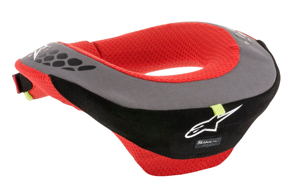 ALPINESTARS 6741018_13_L/XL SEQUENCE YOUTH NECK ROLL, red/black, Size L/XL (10-14 yrs.) Photo-1