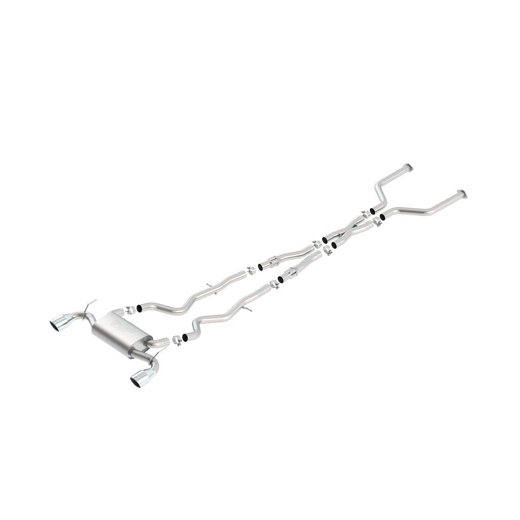 BORLA 140703 Cat-Back™ Exhaust S-Type INFINITI Q60S 2017-2018 Photo-0