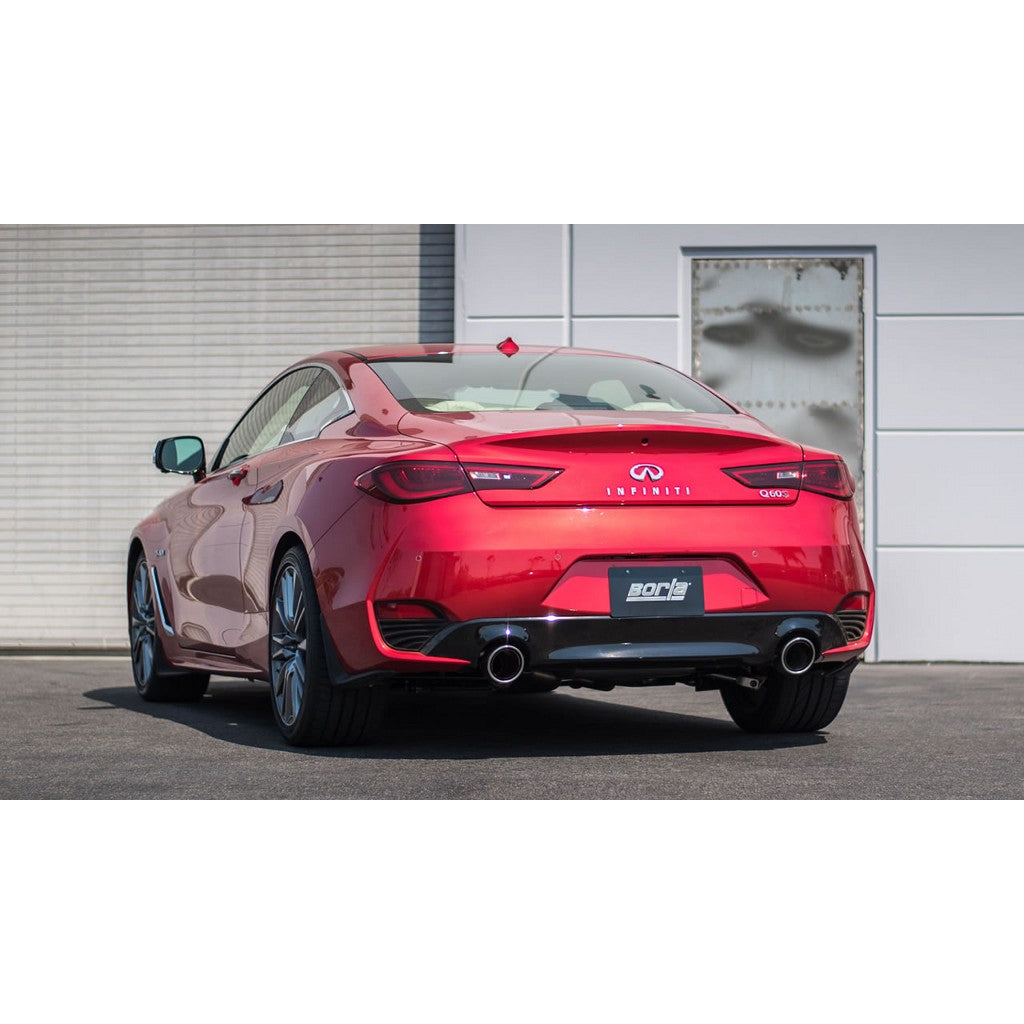 BORLA 140703 Cat-Back™ Exhaust S-Type INFINITI Q60S 2017-2018 Photo-1