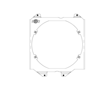 CSF 2858F All-Aluminum Fan Shroud w/12-inch SPAL Fan for HONDA Civic 1992-2000 Photo-2