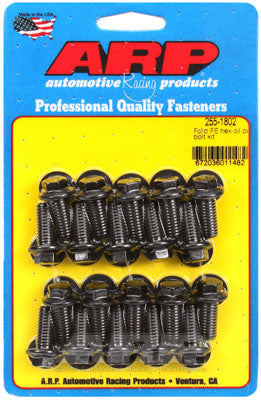 ARP 255-1802 Oil Pan Bolt Kit for Ford FE hex Photo-0