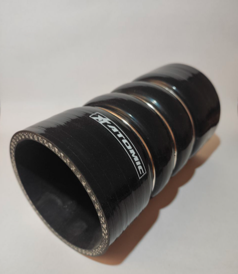 ATOMIC hhs76 BLACK Humps hose with steel rings 3” (76mm) Photo-1