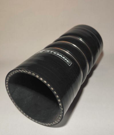 ATOMIC hhs63 BLACK Humps hose with steel rings 2 1 / 2” (63mm) Photo-0