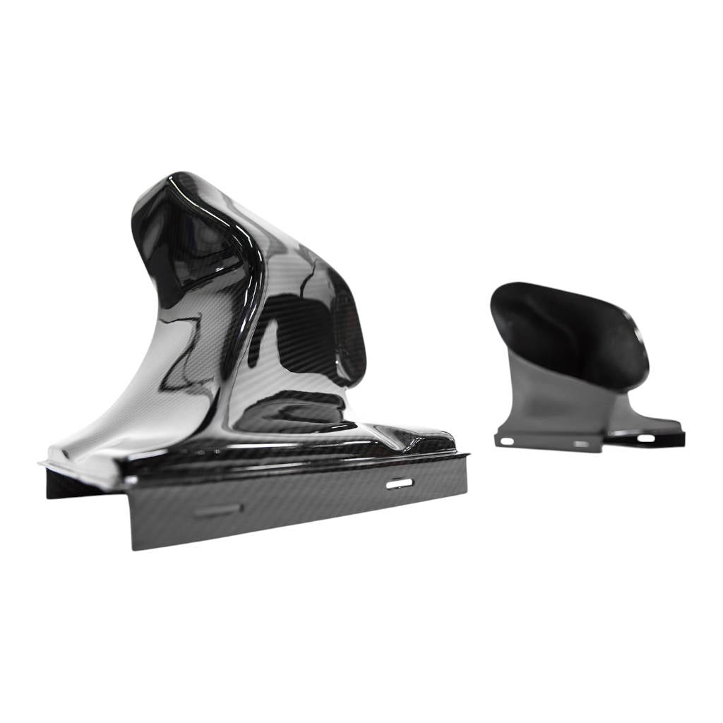 AMS ALP.26.09.0001-1 Intercooler Kit with Carbon Fiber Shrouds for PORSCHE 911 Carrera (991.2) Photo-4