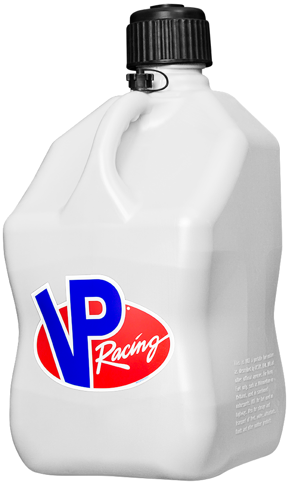 VP RACING 3522 Plastic canister, square, white Photo-0 