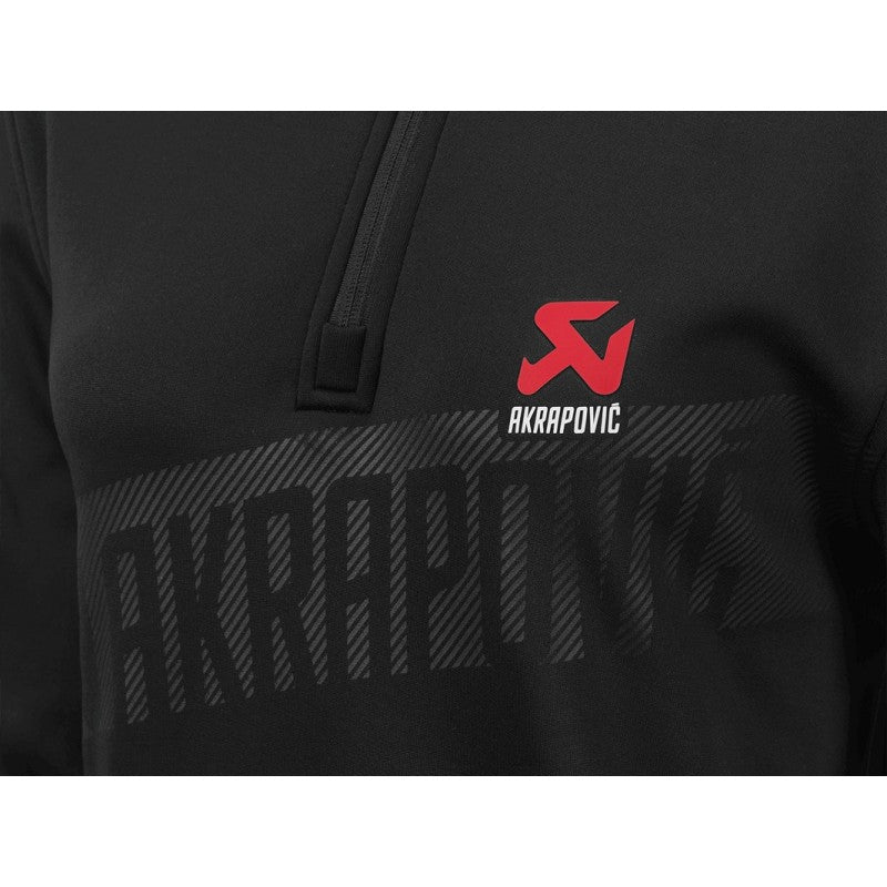 AKRAPOVIC 802220 Turtleneck Zip Corpo Black Women 2XL Photo-3