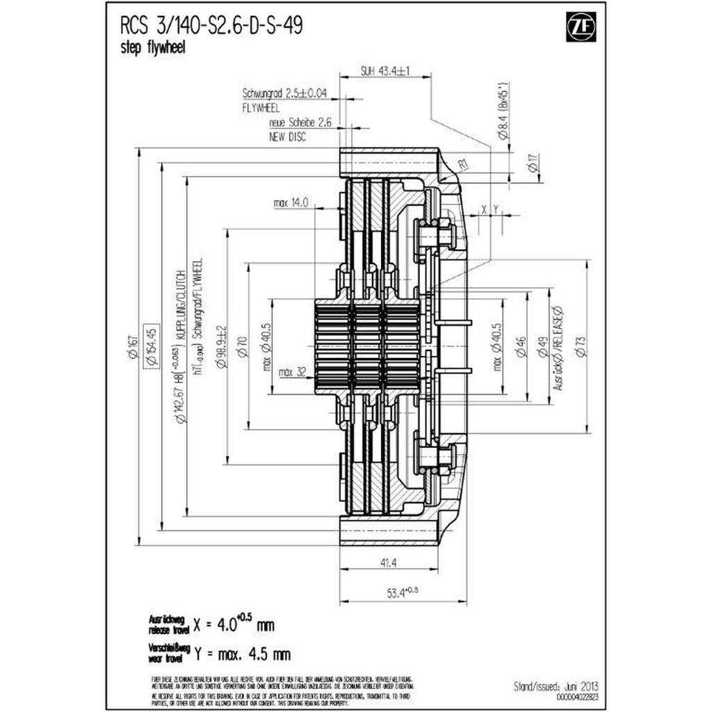 SACHS PERFORMANCE 003072000294 Clutch Housing RCS 140 Photo-1