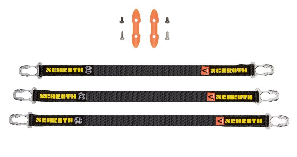 SCHROTH 00030-17 Sliding Tethers HANS, Length: 17“, With SCHROTH logo Photo-1