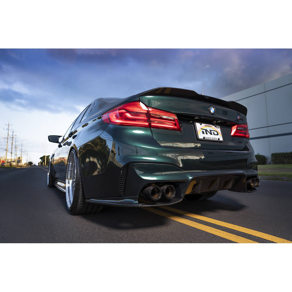 EISENMANN B5555.00904.22 SPORT Exhaust system for BMW F90 M5, F91 M8, F92 M8, F93 M8 Gran Coupe (4x90 Lemans black) Photo-0