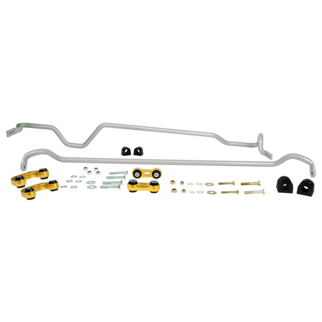 WHITELINE BSK002 Front/Rear Sway Bar Kit for Subaru Forester SF Turbo 1997-2002 Photo-1