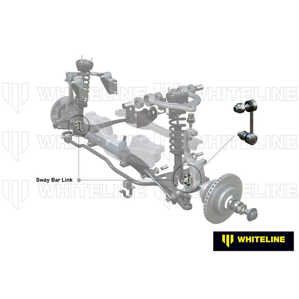 WHITELINE KLC203 Adjustable Sway Bar Link for Mazda MX5 NA Photo-1