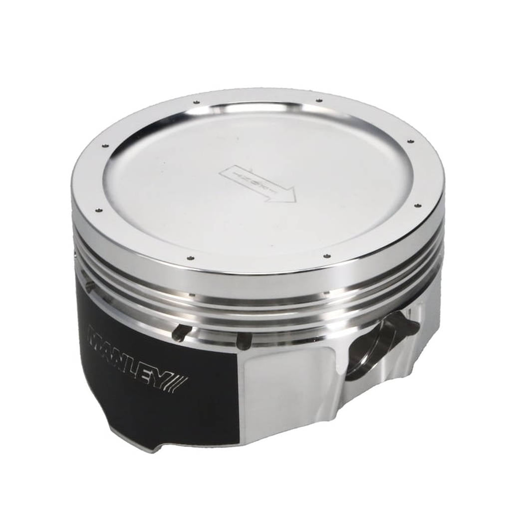 MANLEY 567070CE-8 Piston Set (3.700" Bore, 1.220" CH, -11.00 CC) for FORD 4.6L Modular V8 Photo-3