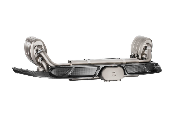 AKRAPOVIC TP-PO991GT3/BOX Akrapovič dB reducer (Titanium) PORSCHE 911 GT3 (991) 2014-2017 Photo-2