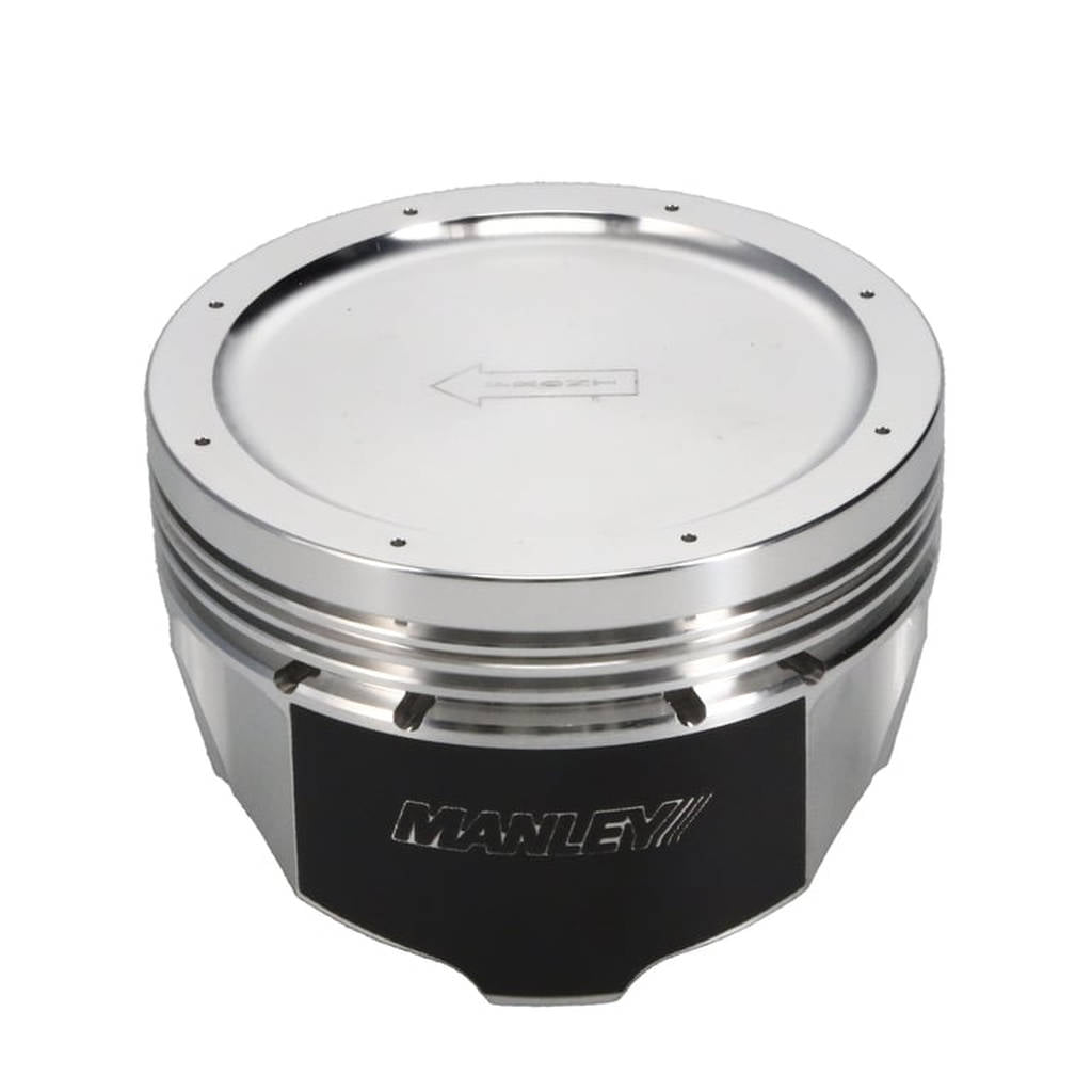 MANLEY 567030CE-8 Piston Set (3.582" Bore, 1.220" CH, -11.00 CC) for FORD 4.6L Modular V8 Photo-8