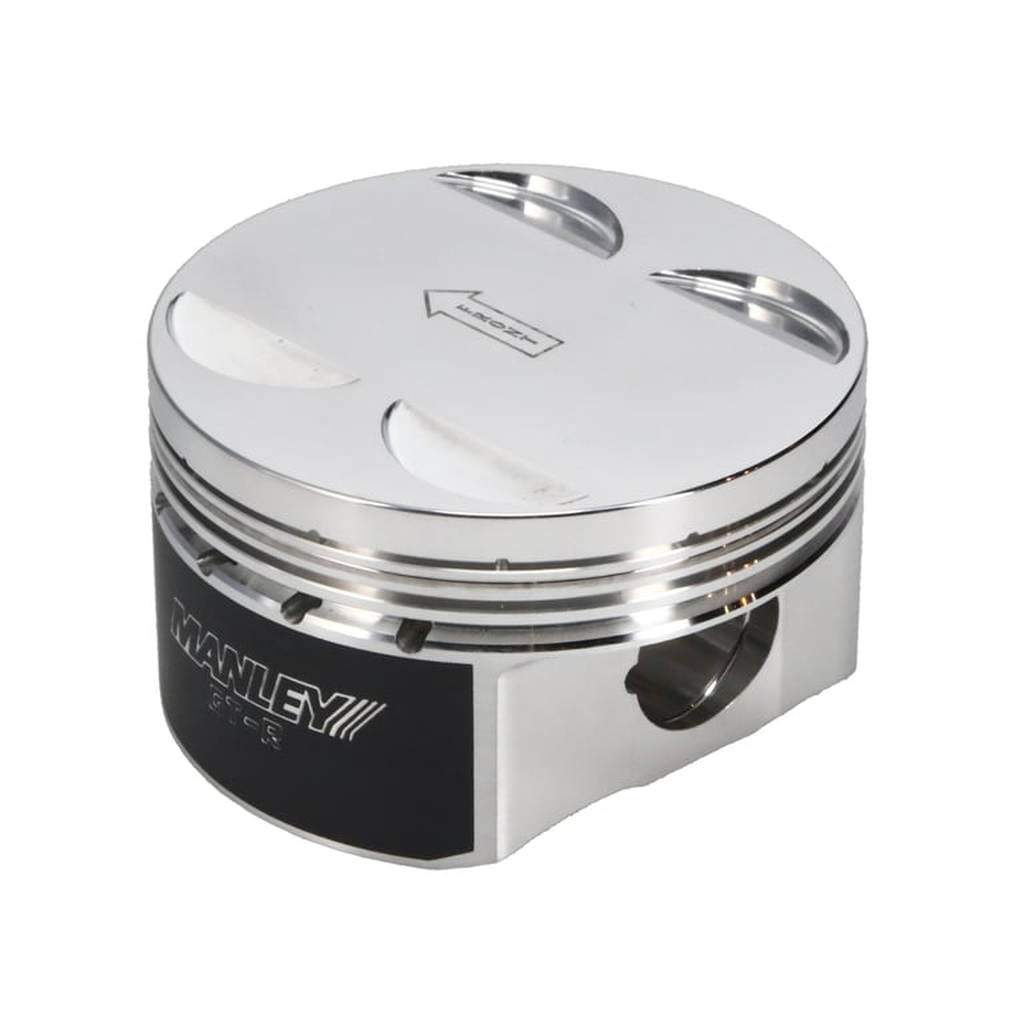 MANLEY 641010CE-6 Piston Set (99.00 mm Bore, 1.350" CH, -2.00 CC) for NISSAN 3.8L VR38DETT Photo-0