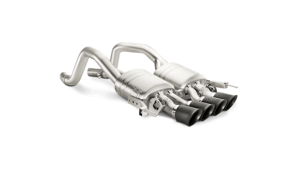 AKRAPOVIC MTP-CO/TI/2 Slip-On Line (Titanium) CHEVROLET CORVETTE Z06 (C7) 2014-2019 Photo-0