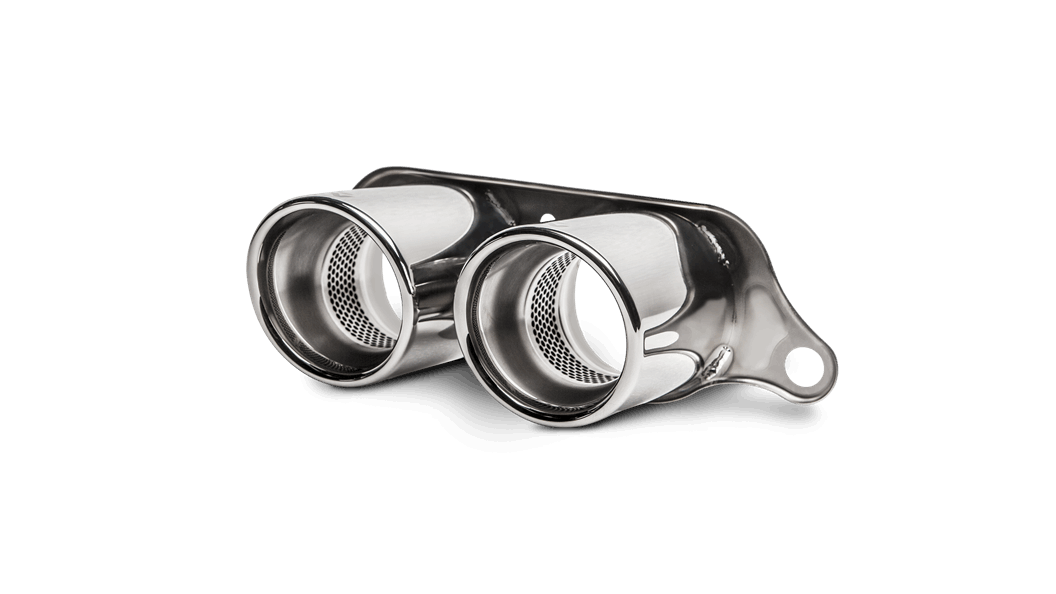 AKRAPOVIC TP-PO991RS/H/T Tail pipe set (Titanium) for PORSCHE 911 GT3RS (991) 2014-2017 W/O Approval Photo-0