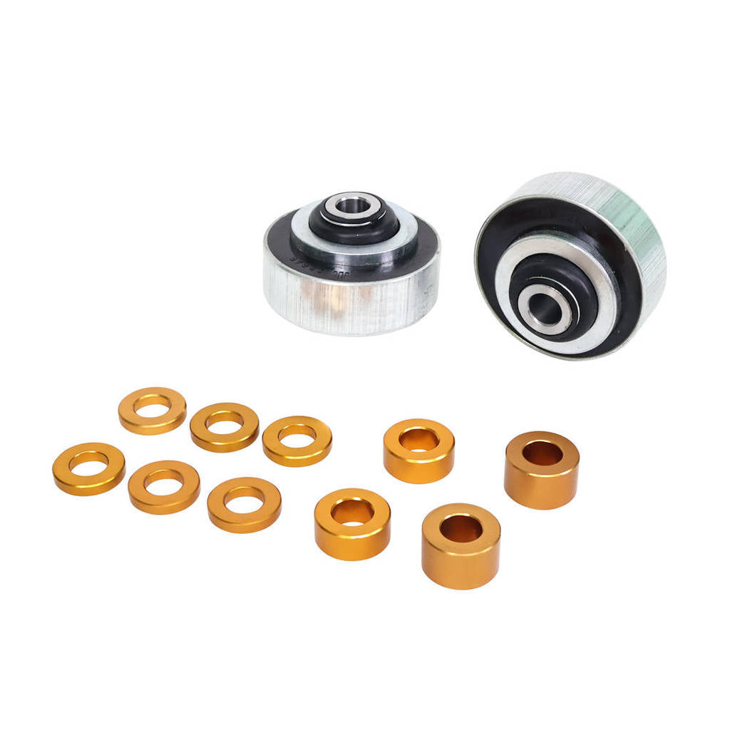 WHITELINE KCA425 Front Lower Inner Rear Bushings Caster/Anti Lift for Subaru Impreza VA, VB WRX/STI Photo-0