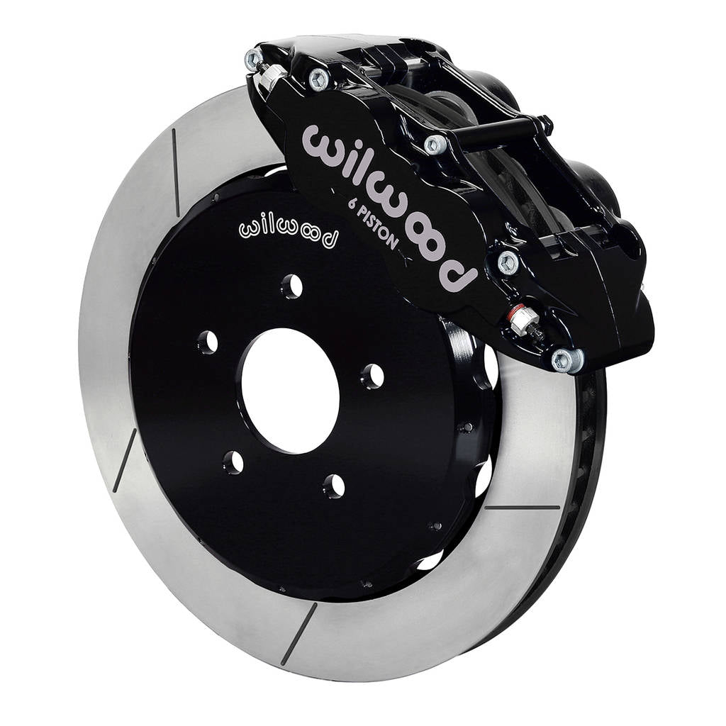 WILWOOD 140-11584 Superlite 6R Front Big Brake Kit Fits 2009-2013 NISSAN 370Z, 14" Rotors Photo-0