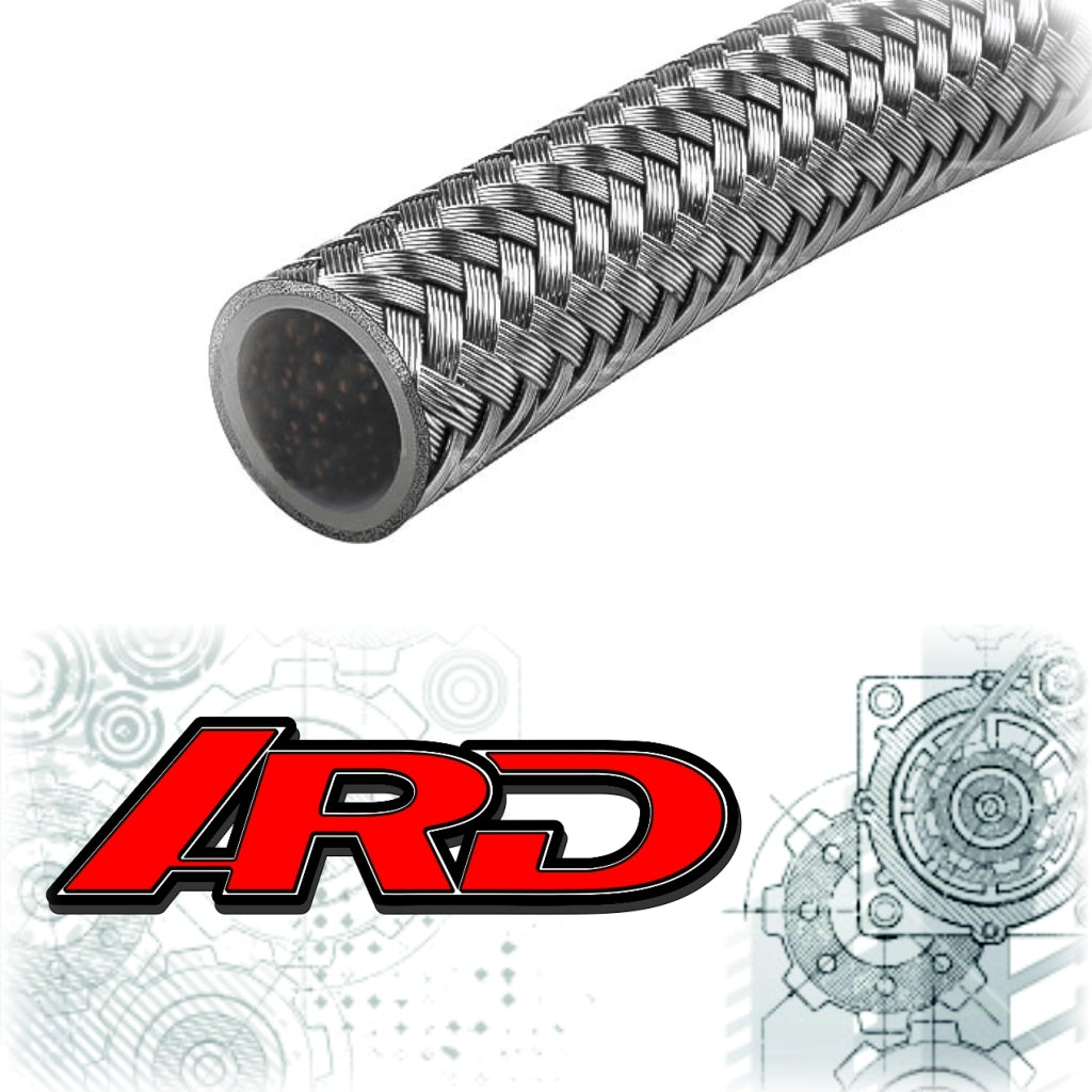 ARD AR0725-4-M Teflon Hose, Stainless Steel AN4 Photo-0