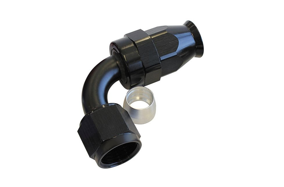 ARD ARTP6001-9008-BLK Fitting PTFE Hose Ends, AN8 90° Degree Black Photo-0