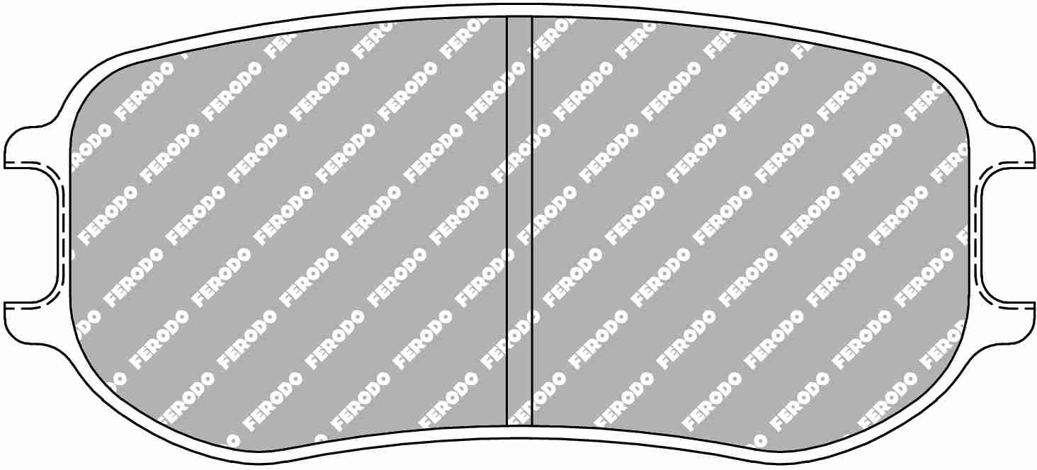 FERODO FRP3152GB Rear Brake Pads DS3.12 for PFC caliper PORSCHE 911 (991) GT3 Cup Photo-0